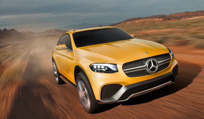 Mercedes-Benz Unveils Coupe Version of GLK, Now GLC