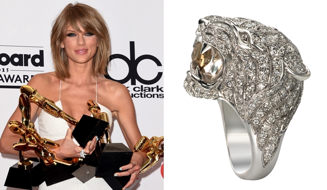 Taylor Swift Wears Carrera y Carrera