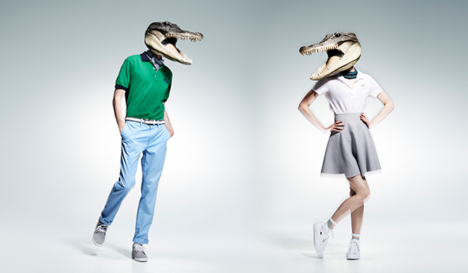 Lacoste's Iconic Crocodile Mascot Showcases Styles on Omotesando Streets | LACOSTE