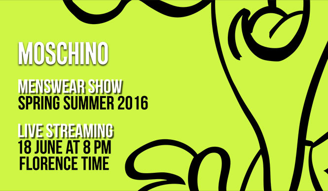 モスキーノ 2016春夏 メンズコレクションのショーをライブストリーミング｜MOSCHINO