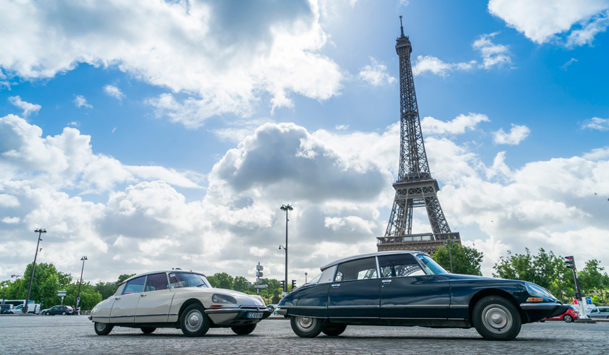 古きシトロエンDSでめぐるパリ｜Citroen