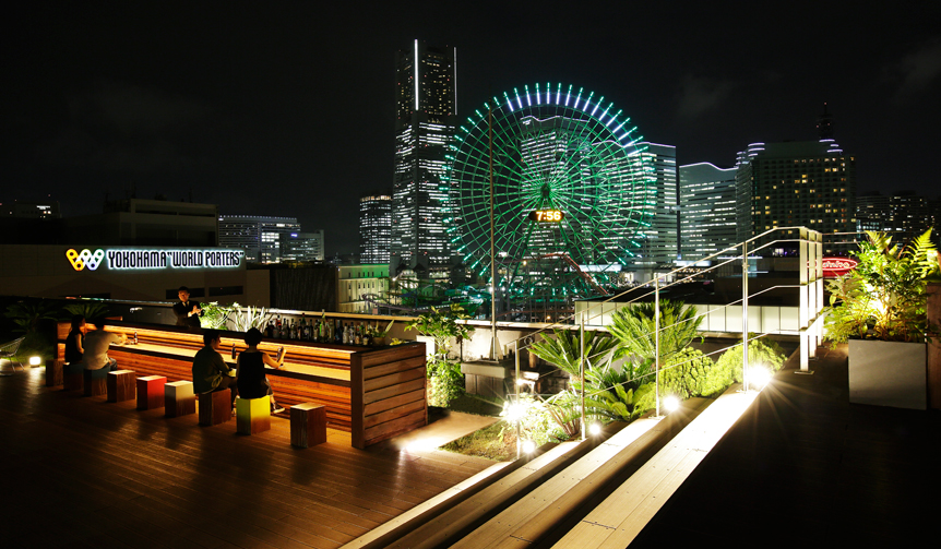 横浜みなとみらいの海と夜景を一望、アジアンバー期間限定オープン｜THE OCEAN'S BAR