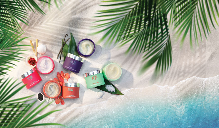 夏肌を磨く「ボディポリッシャー コレクション」発売｜MOLTON BROWN