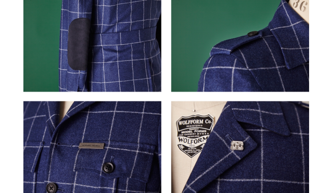 A Collaborative Anniversary Model of the Safari Jacket | azabu tailor × HUNTING WORLD