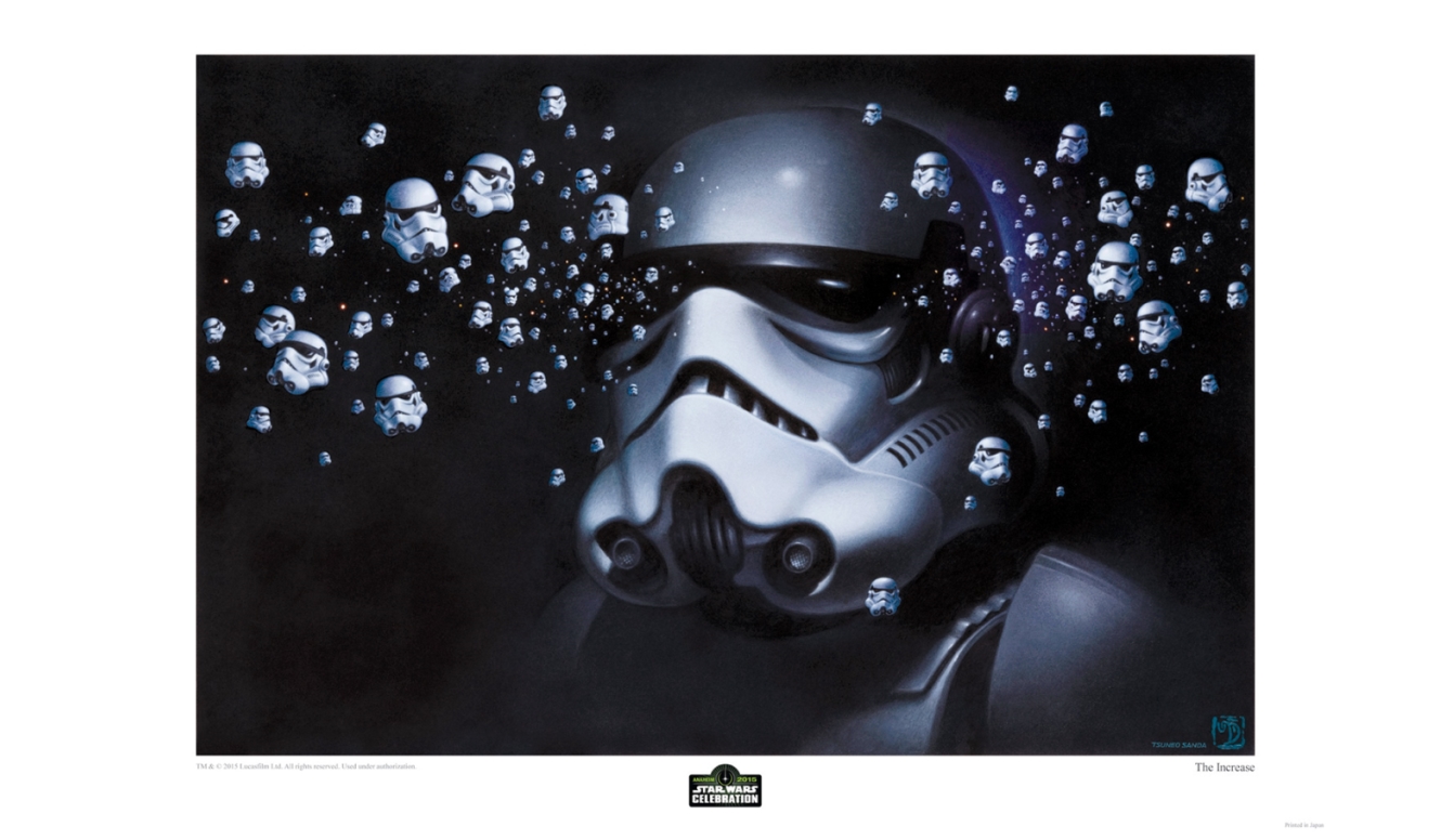 Star Wars Art Exhibition: "The Art of TSUNEO SANDA" at TSUTAYA BOOKS