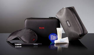 ビジネスクラスの「TUMI」製アメニティキットがアップグレード｜Delta