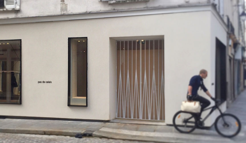 pas de calais Opens Flagship Store in Paris's Marais District