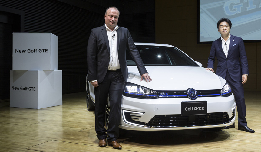 VW初のプラグインハイブリッド、ゴルフ GTEが上陸｜Volkswagen