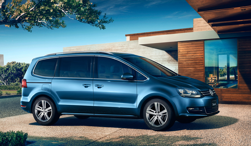 Volkswagen Sharan Arrives with Upgraded Engine and Safety Features