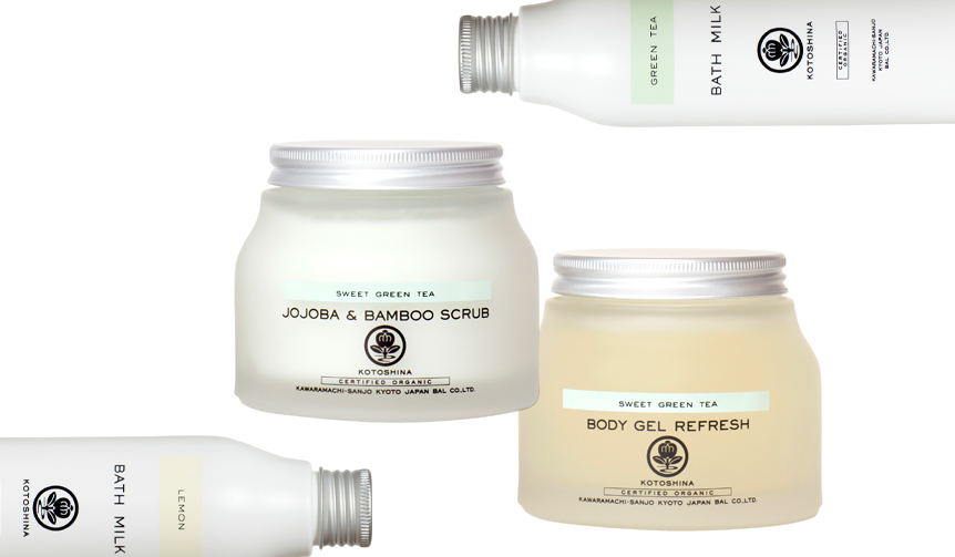 Organic Green Tea × Natural Hot Spring Water for Beautiful Skin | KOTOSHINA