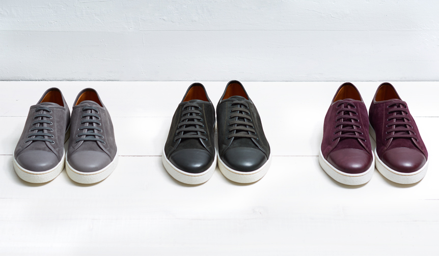 スーツに似合うスニーカー｜JOHN LOBB