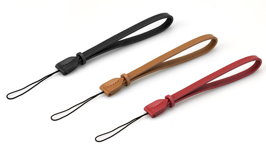 デジカメやスマートフォンに。長さ調節機能付き本革製ハンドストラップ｜TUNEWEAR