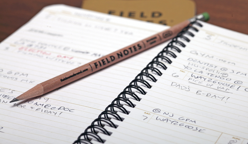 シカゴ生まれのノートブランドから、B6変形サイズのフリースケジュール帳が発売｜FIELD NOTES