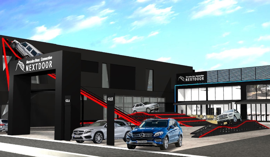 イベント型ブランド体験施設を六本木にオープン｜Mercedes-Benz