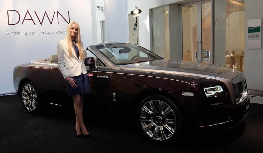 Rolls-Royce's New Convertible, Dawn, Arrives in Japan | Rolls-Royce