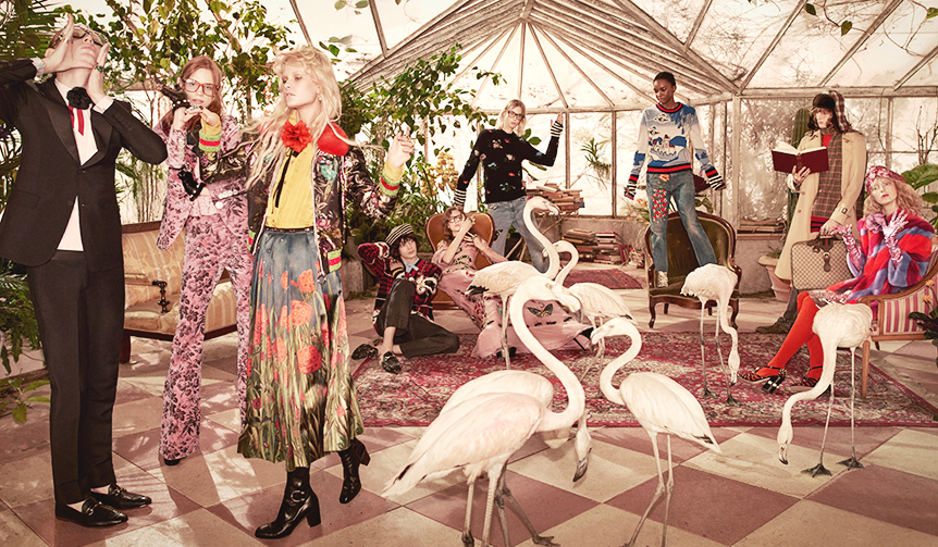 グッチ 2016年プレフォールコレクション広告ビジュアルを公開｜GUCCI