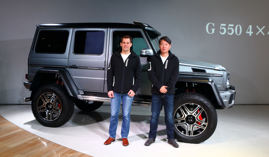 Gクラスに期間限定モデル「G 550 4×4²」を設定｜Mercedes-Benz