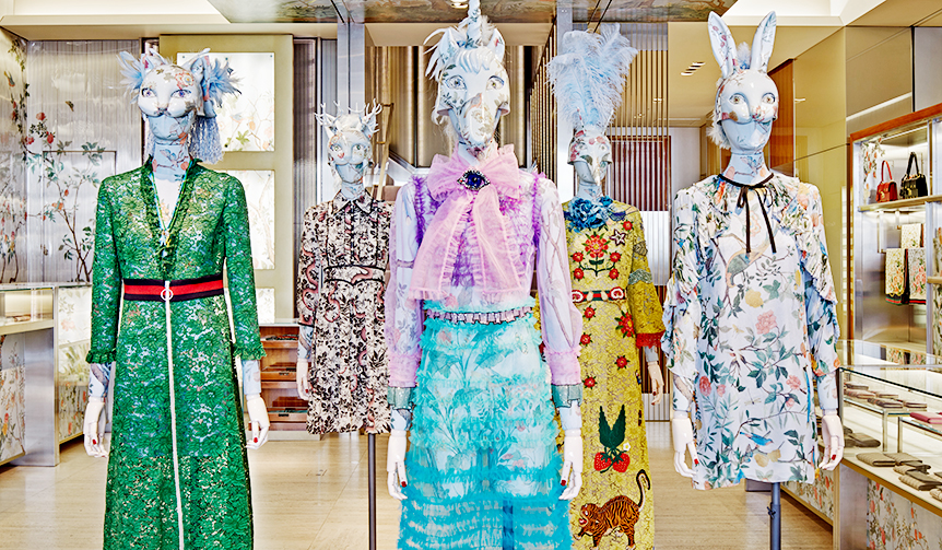 Featuring "Gucci Tian" by Art Director Momoko Nakamura | GUCCI