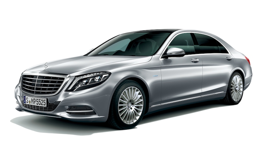 「S 550 e long」が、よりPHVを強調するデザインに｜Mercedes-Benz