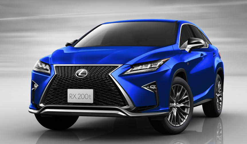 Lexus Adds 2WD Model to New RX F Sport