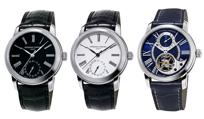 洗練された「マニュファクチュール」コレクション｜FREDERIQUE CONSTANT