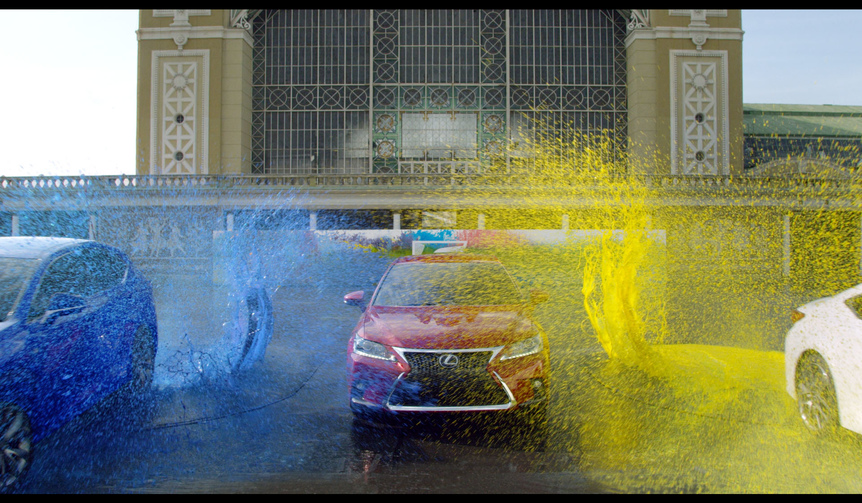 “クルマで描くアート”レクサスFスポーツの新作CMを公開｜Lexus