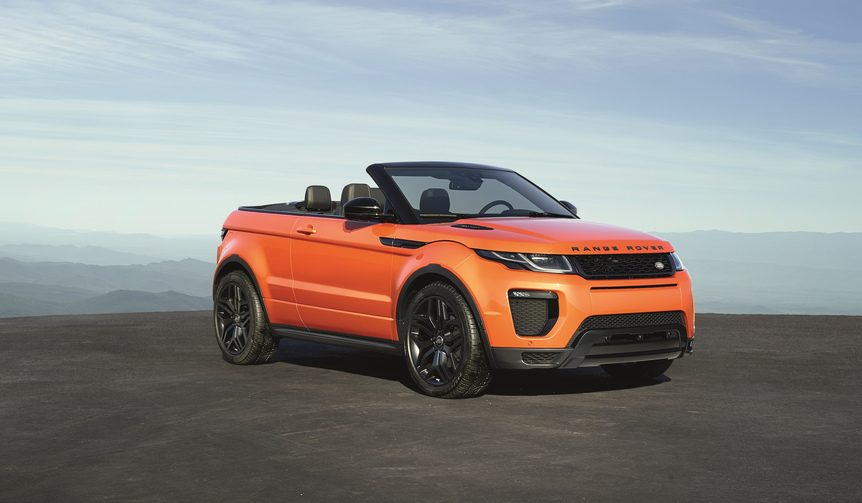 Range Rover Evoque Convertible: Orders Open for the Seventh Model