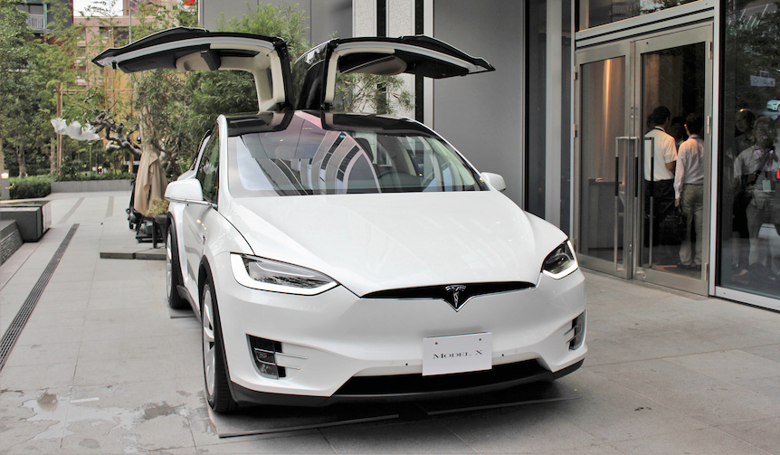 Tesla Launches Model X EV SUV in Japan