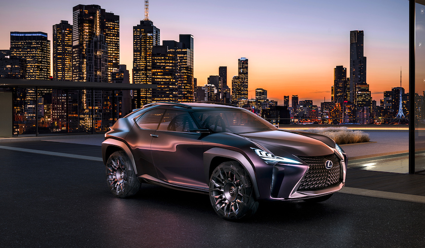 コンパクトクロスオーバーのコンセプト「UX」を公開｜Lexus