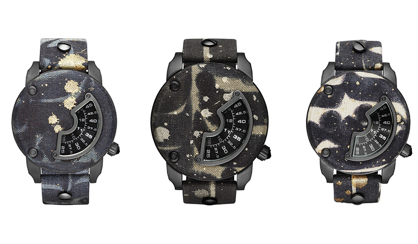 アーティスト「ロスター」とコラボレーションした限定ウォッチ｜DIESEL TIMEFRAMES