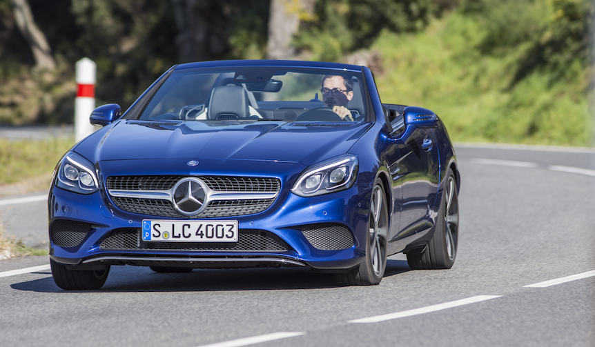 新型メルセデス・ベンツSLCに試乗｜Mercedes-Benz