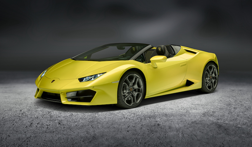 ウラカン スパイダーのFRモデルをロサンゼルスモーターショーで披露｜Lamborghini
