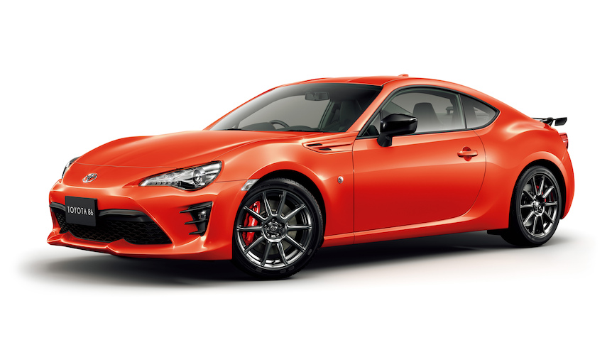 86にオレンジカラーの特別仕様車と新パッケージを発表｜Toyota