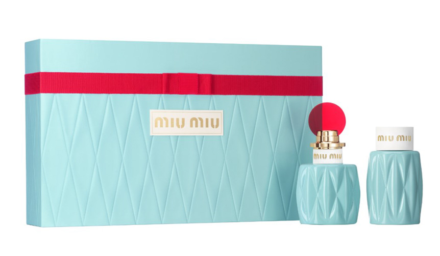 Miu Miu Introduces Christmas Set Featuring Body Lotion | Miu Miu