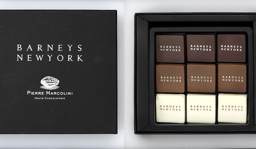 バーニーズ　ニューヨークのために開発した限定チョコレート｜BARNEYS NEW YORK