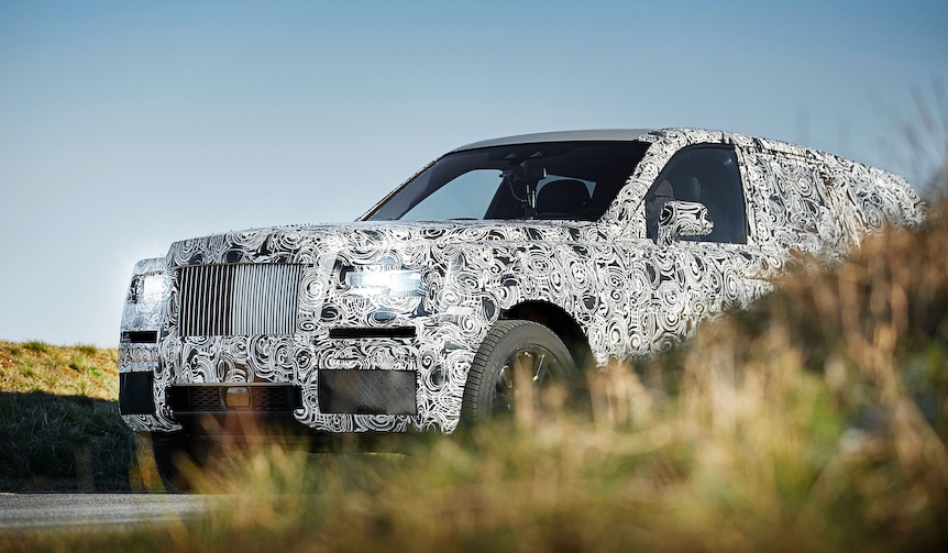 Rolls-Royce's SUV Heads for Global Testing | Rolls-Royce