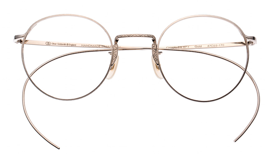 二代目・オリバー・ゴールドスミスが愛用した眼鏡が復刻｜Oliver Goldsmith