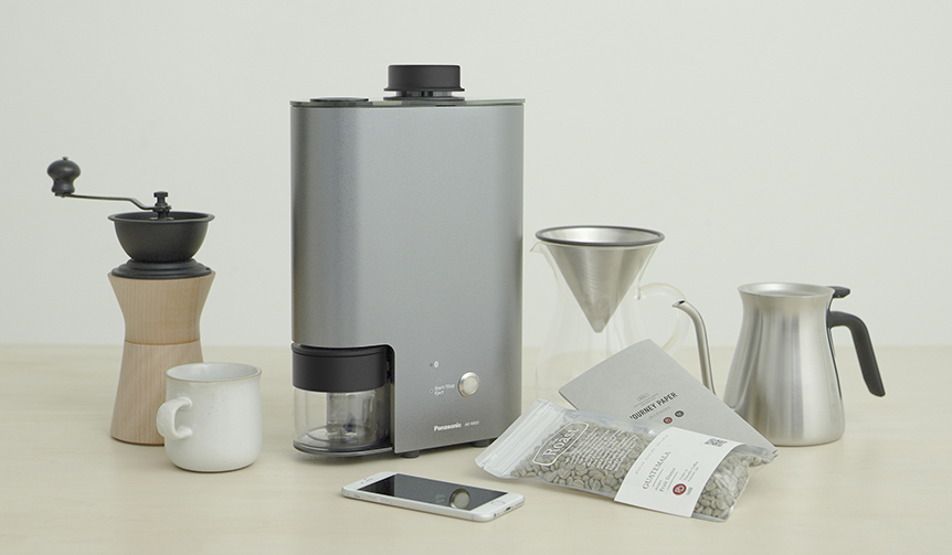 究極のコーヒー体験を自宅で。家庭用焙煎機「The Roast」発売｜PANASONIC