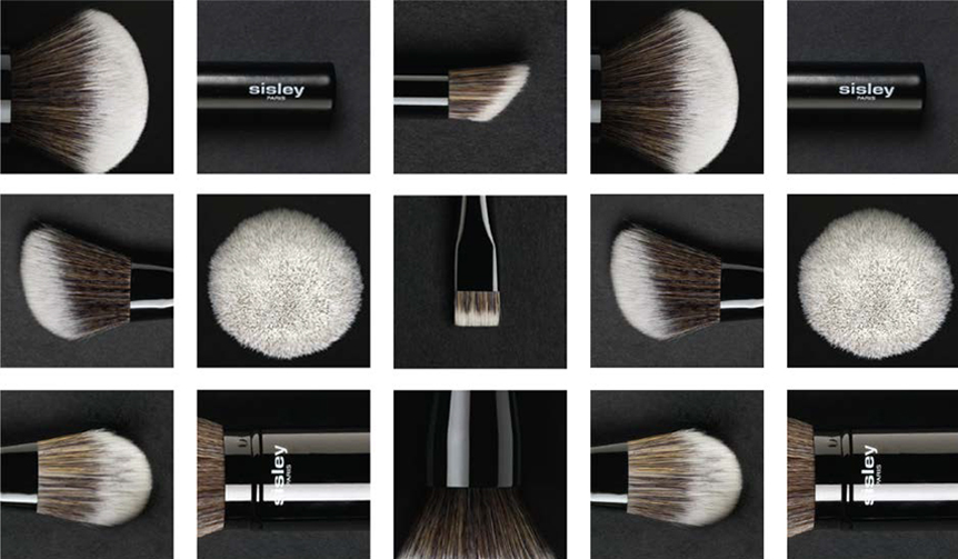 Launching February 1: Sisley introduces expert brushes to make makeup application a joy.