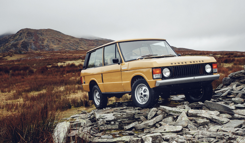 A Classic 1978 Range Rover Fully Restored by Land Rover