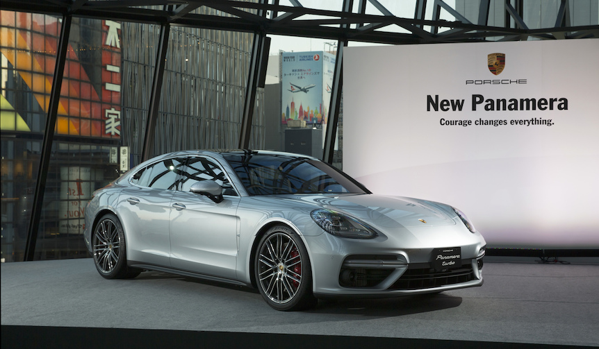 パナメーラ ターボの日本仕様を初披露｜Porsche