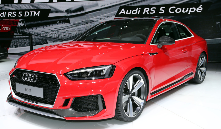 New RS 5 Coupé Unveiled at Geneva Motor Show