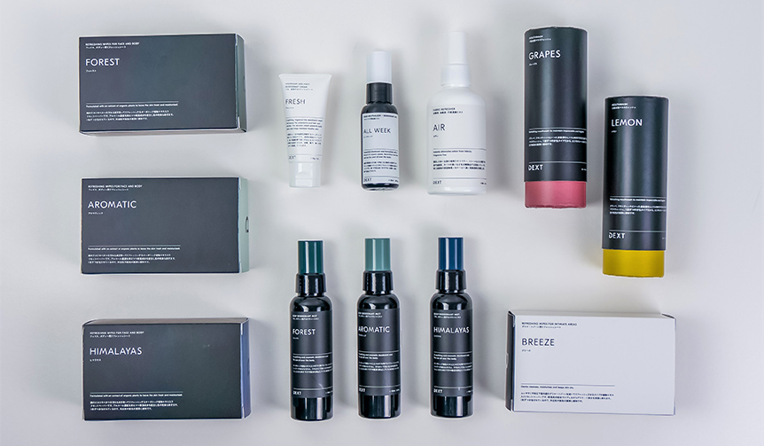 男性用エチケットケアブランド「DEXT」誕生｜BEAUTY