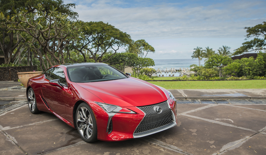 レクサスの新フラッグシップクーペ「LC」試乗（前篇）｜Lexus