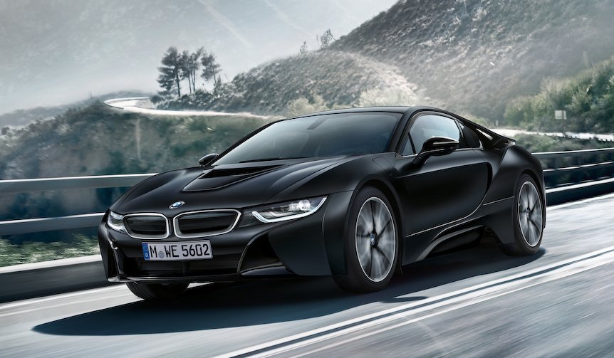 専用マットカラーを纏うi8の限定モデル｜BMW
