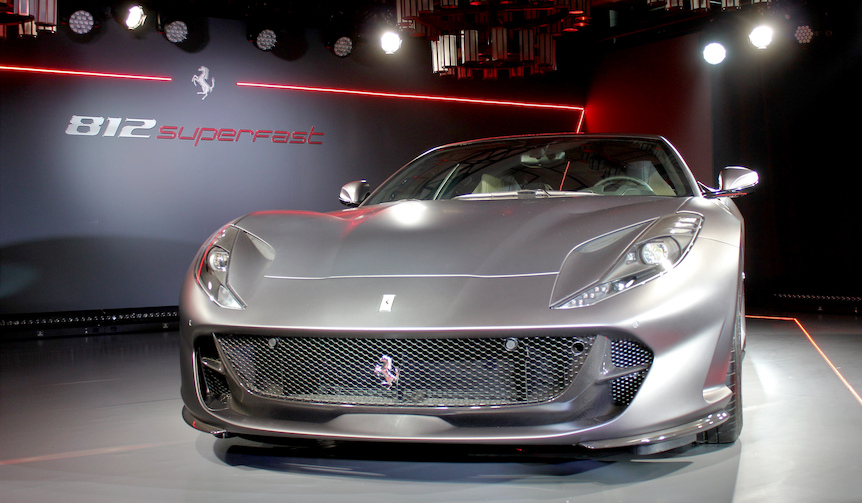 V12フェラーリ最速の812スーパーファスト、日本上陸｜Ferrari