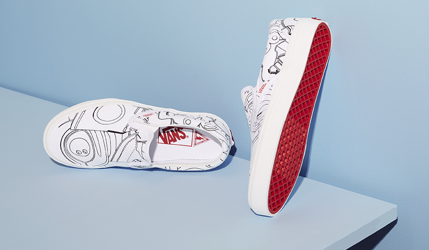 アーティストが手掛けたVans キャンバススニーカー｜MARC JACOBS