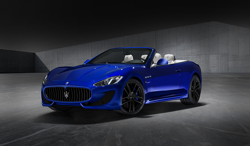 Limited Edition GranTurismo and GranCabrio in Blue Body
