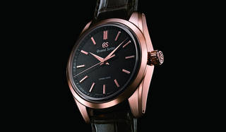 18Kピンクゴールドケースを採用した「スプリングドライブ8Days