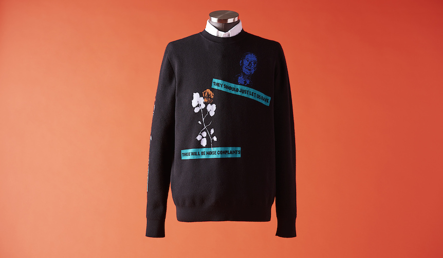 vol.3 「艶やかに、丸首セーター！」　DIOR HOMME｜ディオール オム